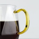 Gelas Kopi Teh Diamond Texture Glass 320ml