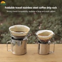 Tt-life Dripper Kopi Portable Bahan Stainless 01