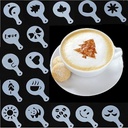 Cetakan latte art 16 bentuk