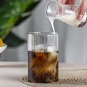 Gelas Kopi Juice Striped SEFFAF 450ml