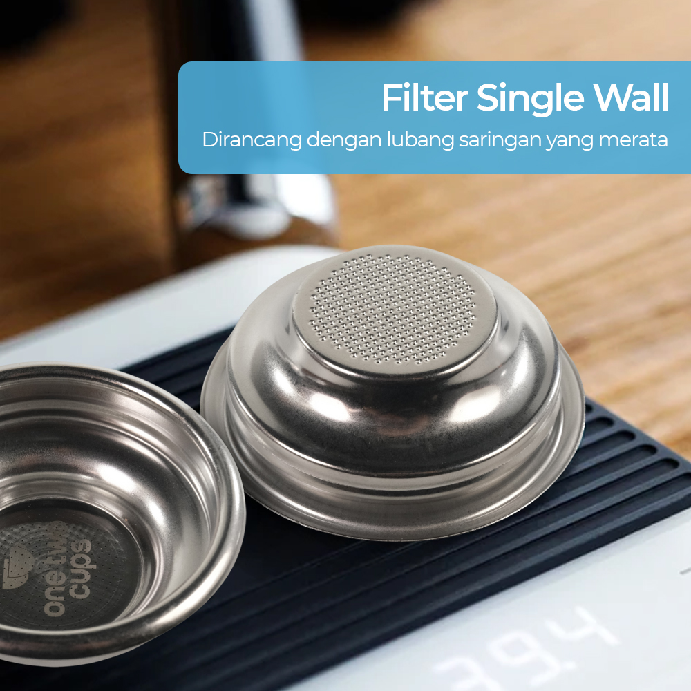 Filter Basket Portafilter Non-Pressurize 1 cup 58mm