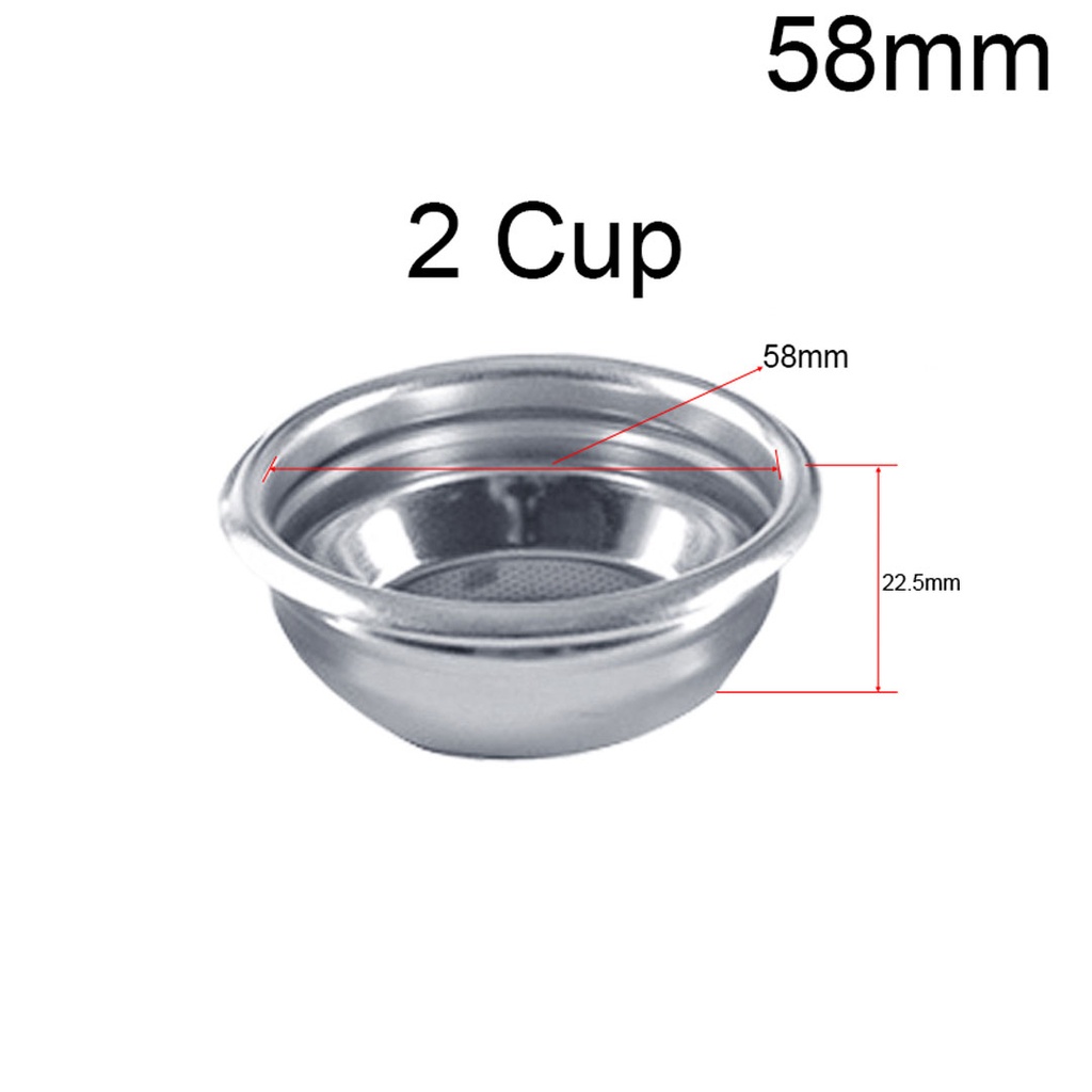 Filter Basket Portafilter Non-Pressurize 1 cup 58mm