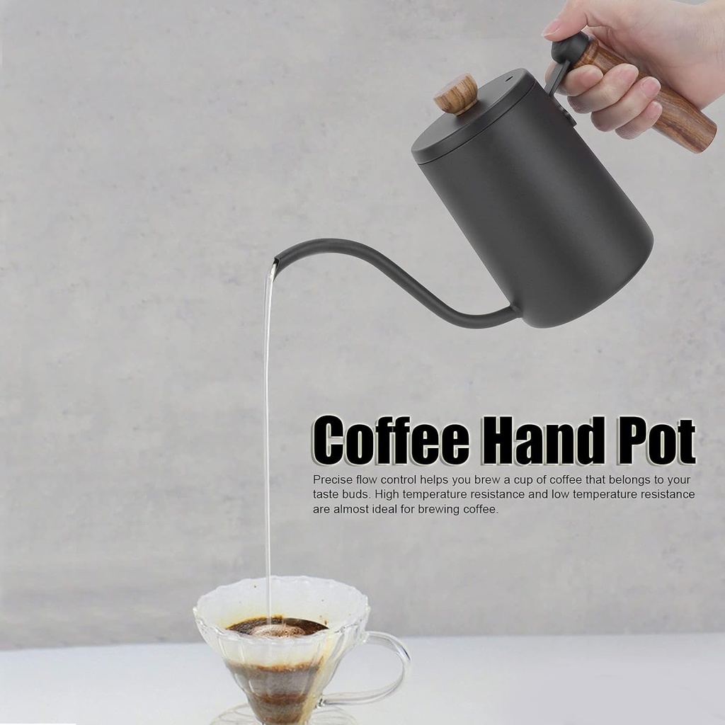 Teko Angsa Black 600ml EXLIY