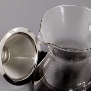 Coffee Maker Pot V60 500ml + filter OHFIN