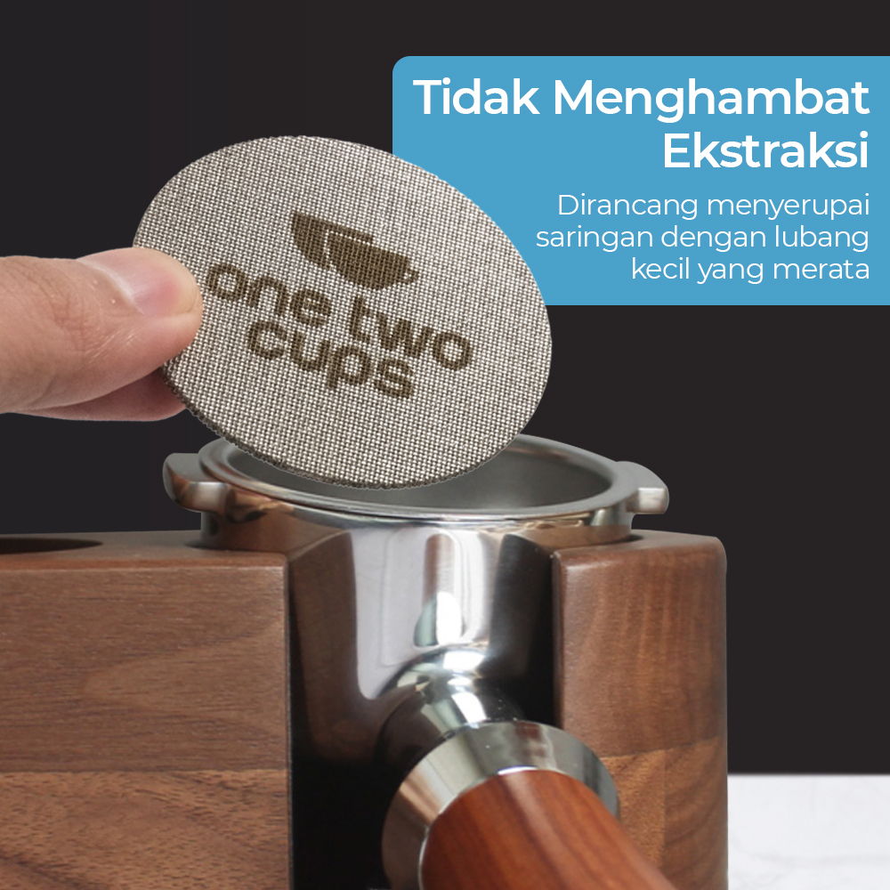 Puck Screen Portafilter Espresso Machine 150 Micron 58mm 1.7mm