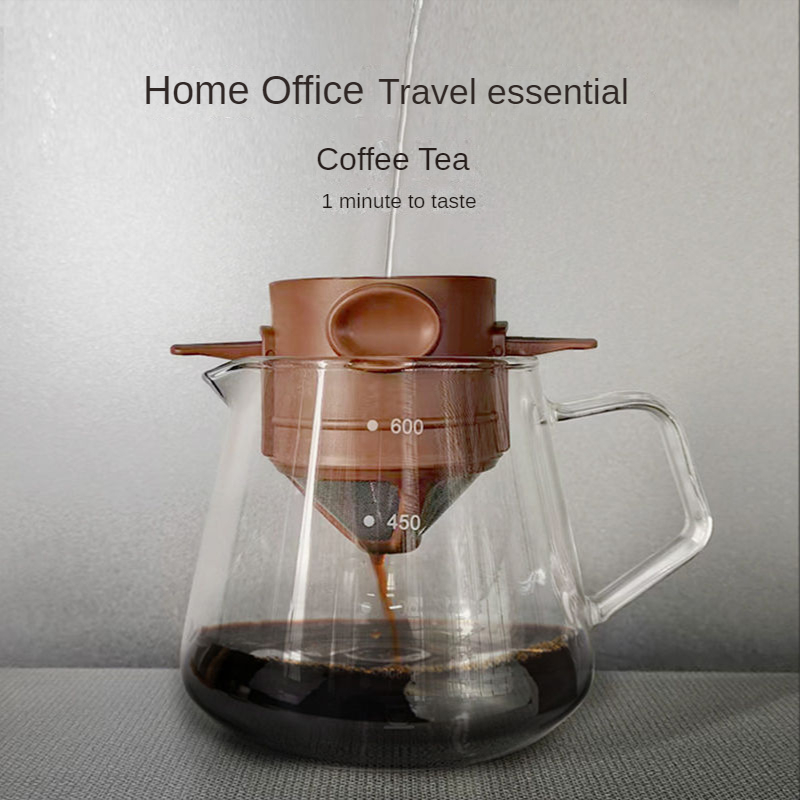 Filter Penyaring Kopi Portable Cone Coffee Dripper