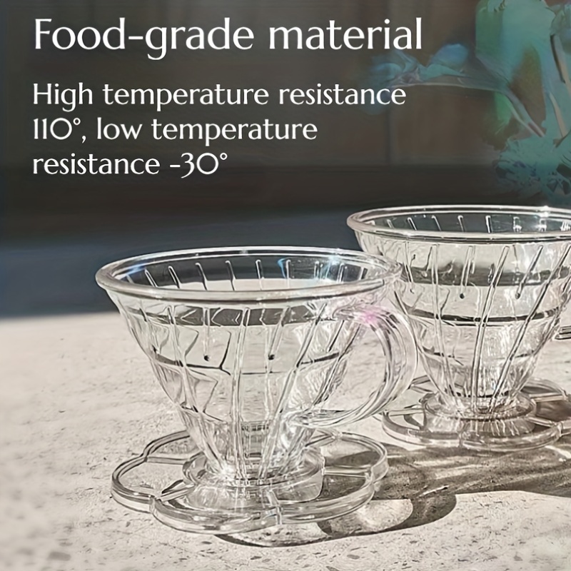 Dripper V60 Akrilik 01 Flowers Gray