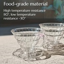 Dripper V60 Akrilik 01 Flowers Gray