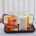 Gelas Cafe Teh Kopi Transparan Kotak 310ml