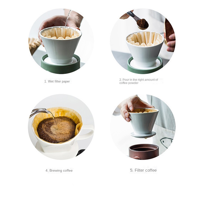 Wave Paper Filter Origami V60 2-4cup