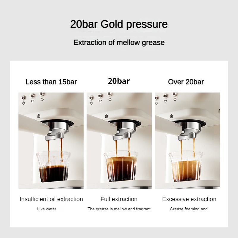 Mesin Kopi Espresso Coffe Machine 1.6 Liter CM6863 Pink Bunny