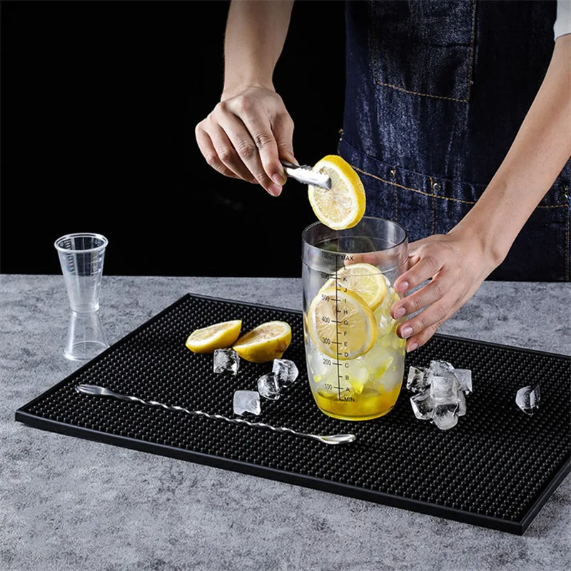 Bar Mat karpet karet alas gelas Kopi Teh 610x80mm