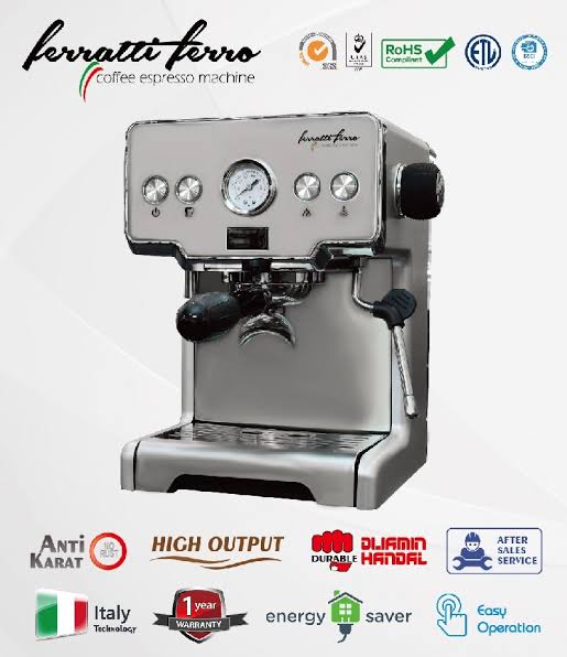 Mesin Kopi Espresso Ferratti Ferro  FCM3605