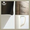 Milk Jug 350ml White