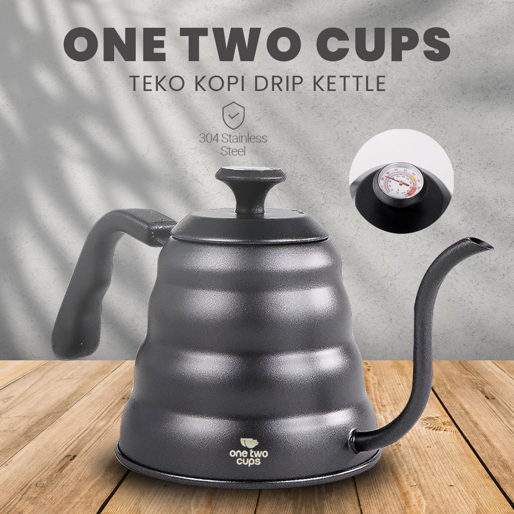 Teko Angsa Black 1.2 liter Termometer