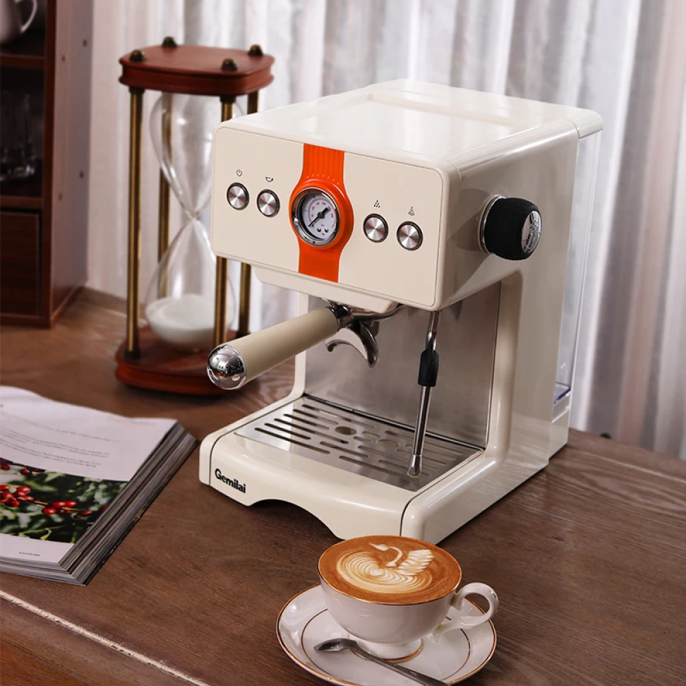 Mesin Kopi Espresso Coffe Machine 1.6 Liter CM6863 Pink Bunny