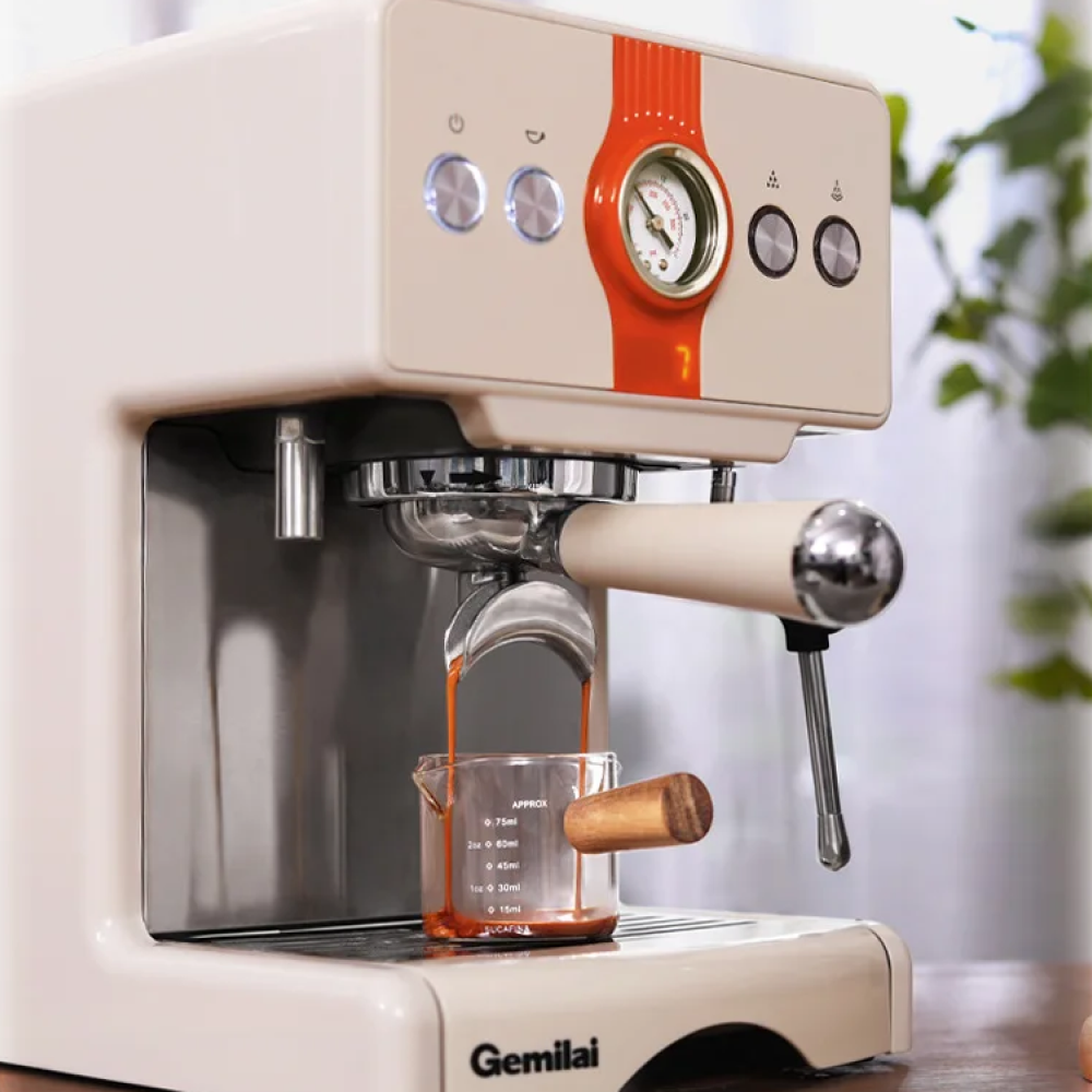 Mesin Kopi Espresso Coffe Machine 1.6 Liter CM6863 Pink Bunny