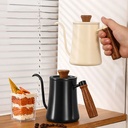 Teko Leher Angsa Gooseneck Black 500ml Kahve K55 