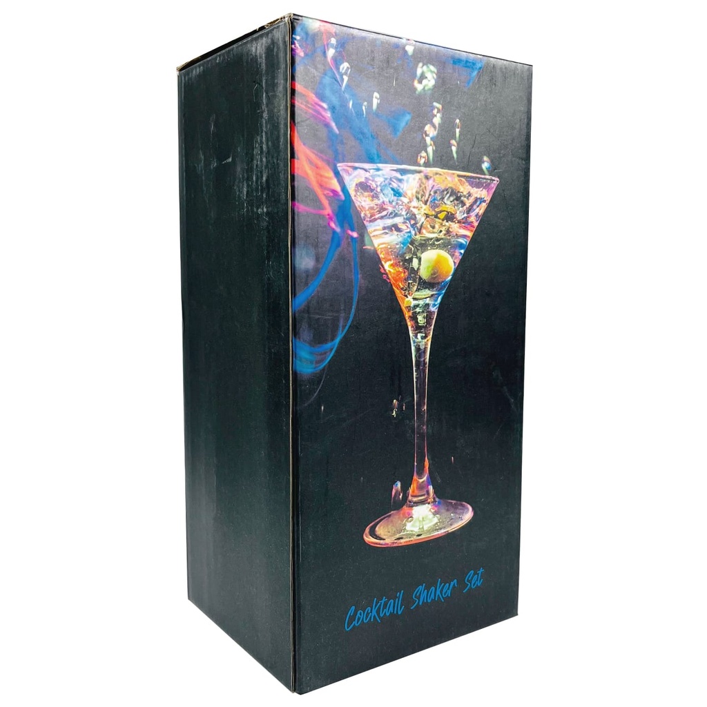 Shaloly bartender set 23in1 cocktail boston shaker stainless