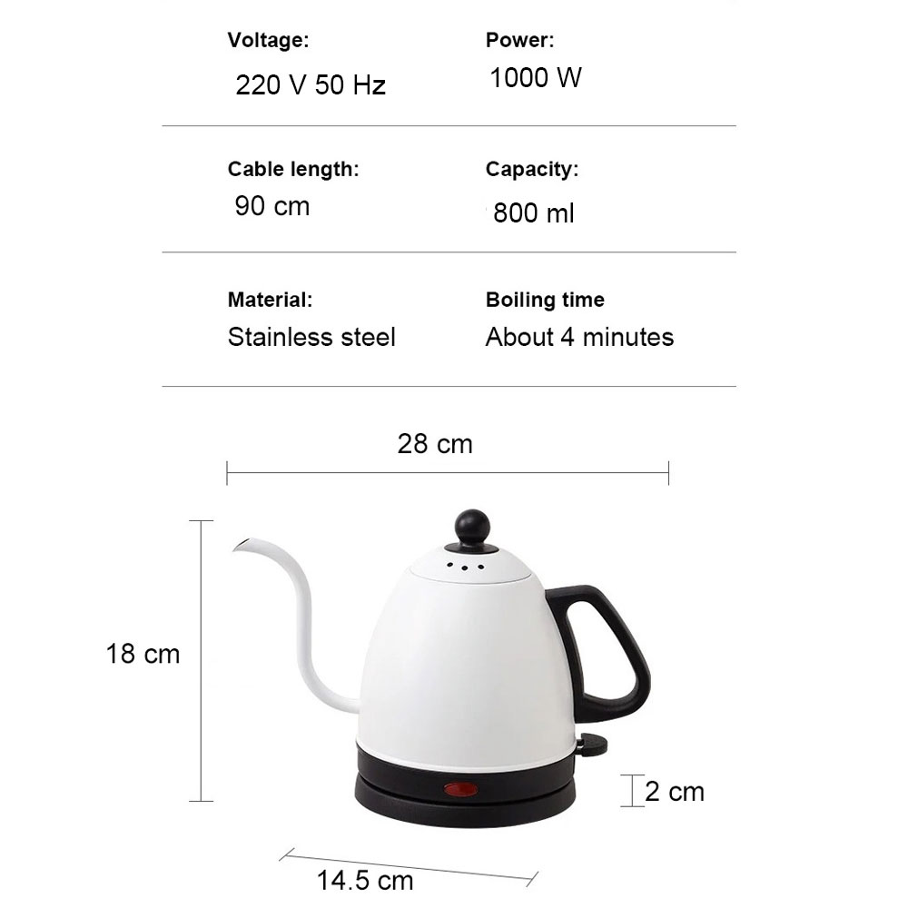 Teko Leher Angsa Listrik Gooseneck Electric KH303