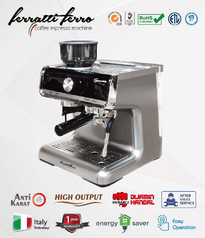 Mesin Kopi Espresso Ferratti Ferro FCM5020