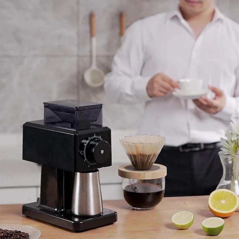 Grinder Biji Kopi Elektrik 250g Stainless Steel - N800