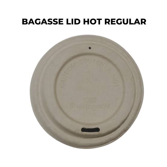 Tutup Paper Cup Bagasse 8 oz 