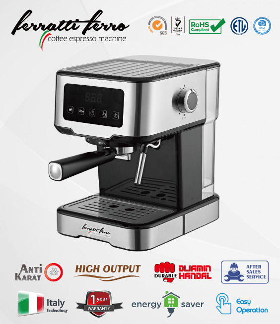 Mesin Kopi Espresso / Espresso Machine Ferratti Ferro FCM5403E