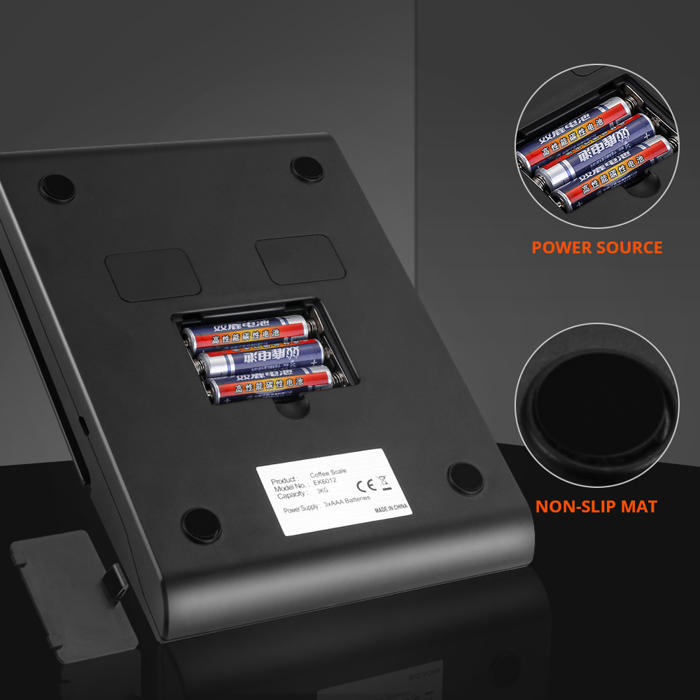 Timbangan Kopi Digital Timer Coffee Scale JANEYA EK6012