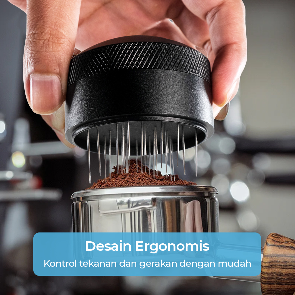 Tamper Jarum Kopi Espresso Needle Distributor ZH58