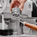 Distribution Tamper Triangle Press 51mm Black MACARON