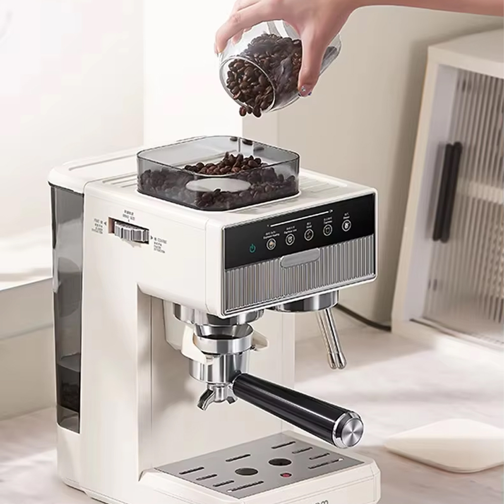 Mesin Kopi Espresso Built Grinder DSP KA3125 - Black
