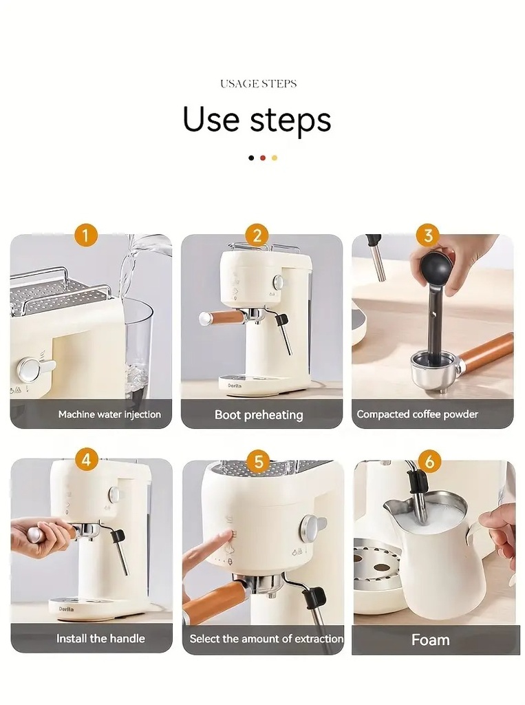Mesin Kopi Espresso Ferratti Ferro FCM5700AC