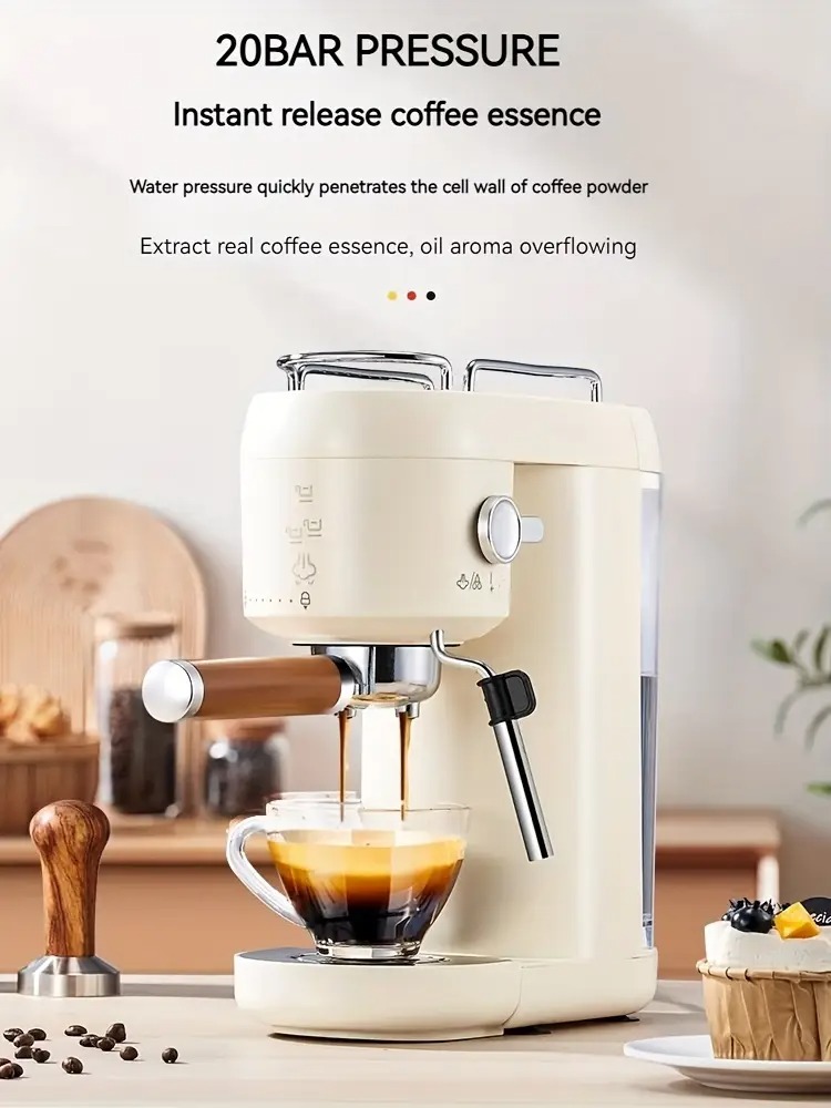 Mesin Kopi Espresso Built Grinder DSP KA3125 - Black