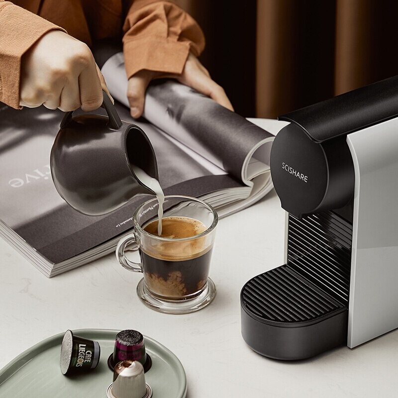 HiBREW Mesin Kopi 19Bar 3in1 Capsule Espresso for Nespresso Dolce Gusto - ST-504 (copy)