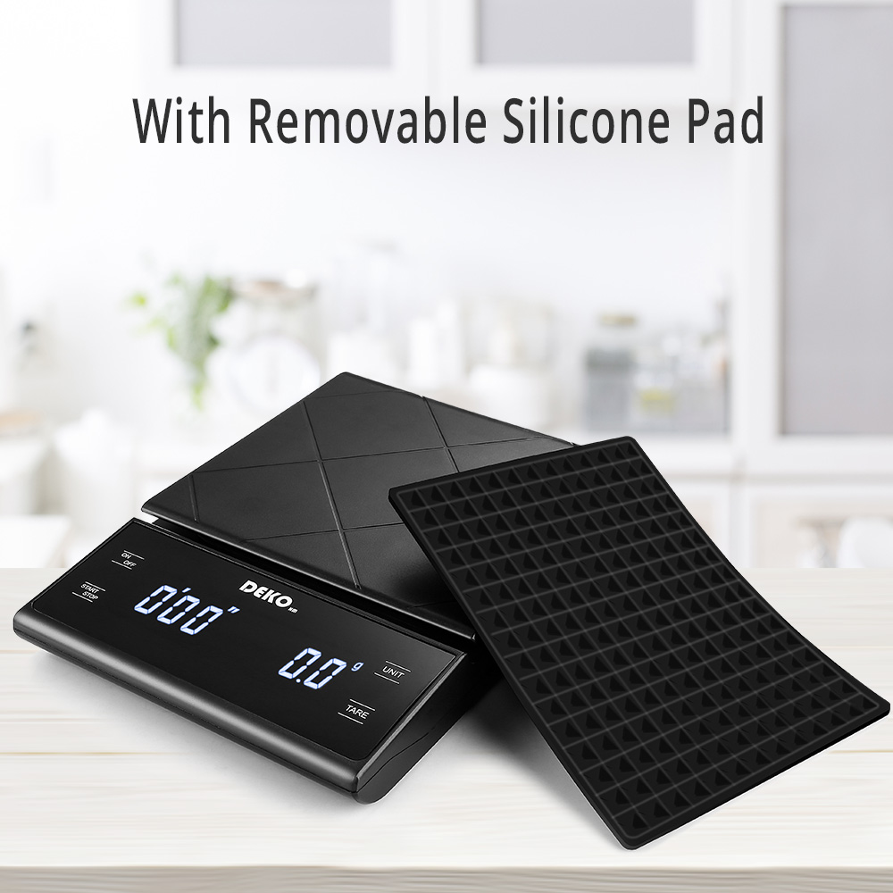 Timbangan Kopi Digital Timer Coffee Scale JANEYA EK6012