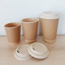 Tutup Paper Cup Bagasse 8 oz 