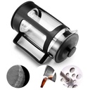 French Press 600ml Black