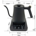 Teko Angsa Listrik Gooseneck Electric 1000W 0.8L - KBX 0805-WD