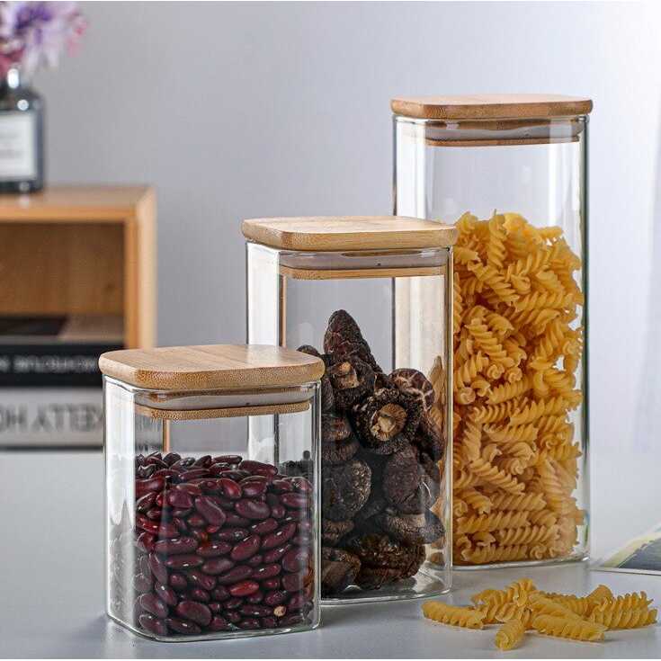 Toples kaca OneTwoCups kedap udara 2 Liter