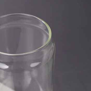 Gelas Minuman Kaleng Can Shape Borosilicate Glass 550ml