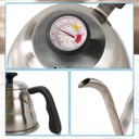 Teko Angsa Stainless 1000ml Termometer