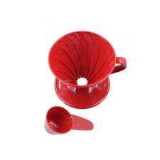 Dripper v60 hario 01 red/white