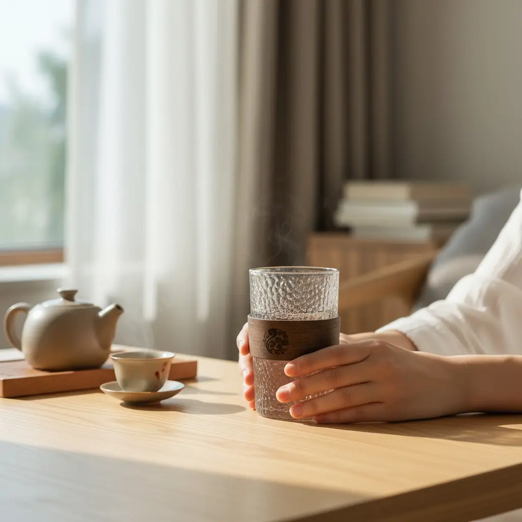 paygi-gelas-kaca-aesthetic-kopi-teh-japanese-wood-sleeve-glass-350ml-pg36 (2).webp