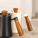 Teko Leher Angsa Gooseneck Black 500ml Kahve K55 