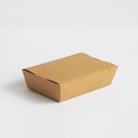 Box Paper Lunch L Coklat