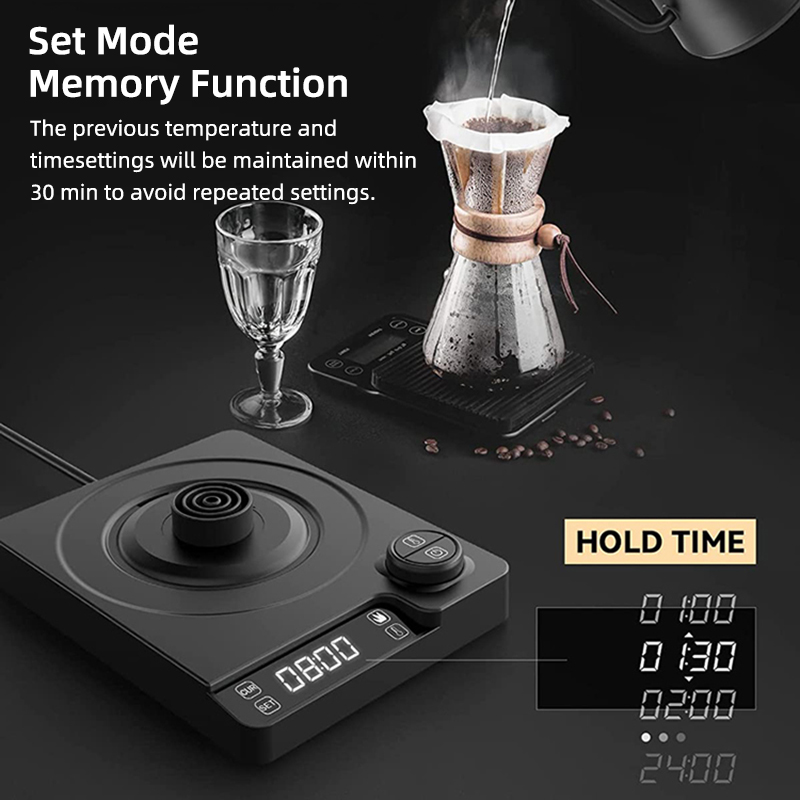 Teko Angsa Listrik Gooseneck Electric 1000W 0.8L - KBX 0805-WD