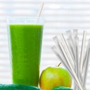 Sedotan Kertas Steril Putih