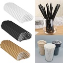 Sedotan Kertas Steril Putih