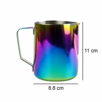Milk Jug 350ml Rainbow